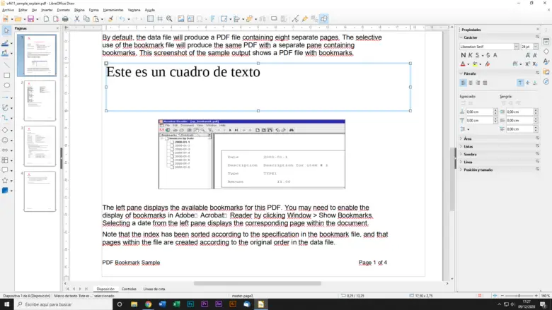 Como editar un PDF con LibreOffice