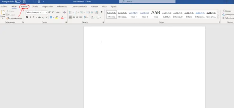 Insertar un documento PDF en Word